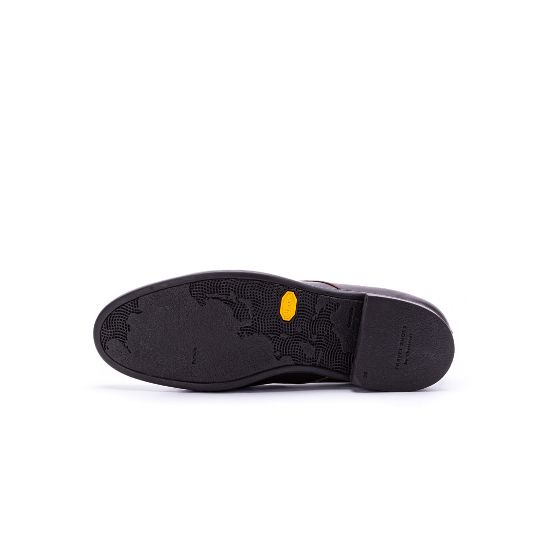 TR-001 CAP TOE SHOES DBR