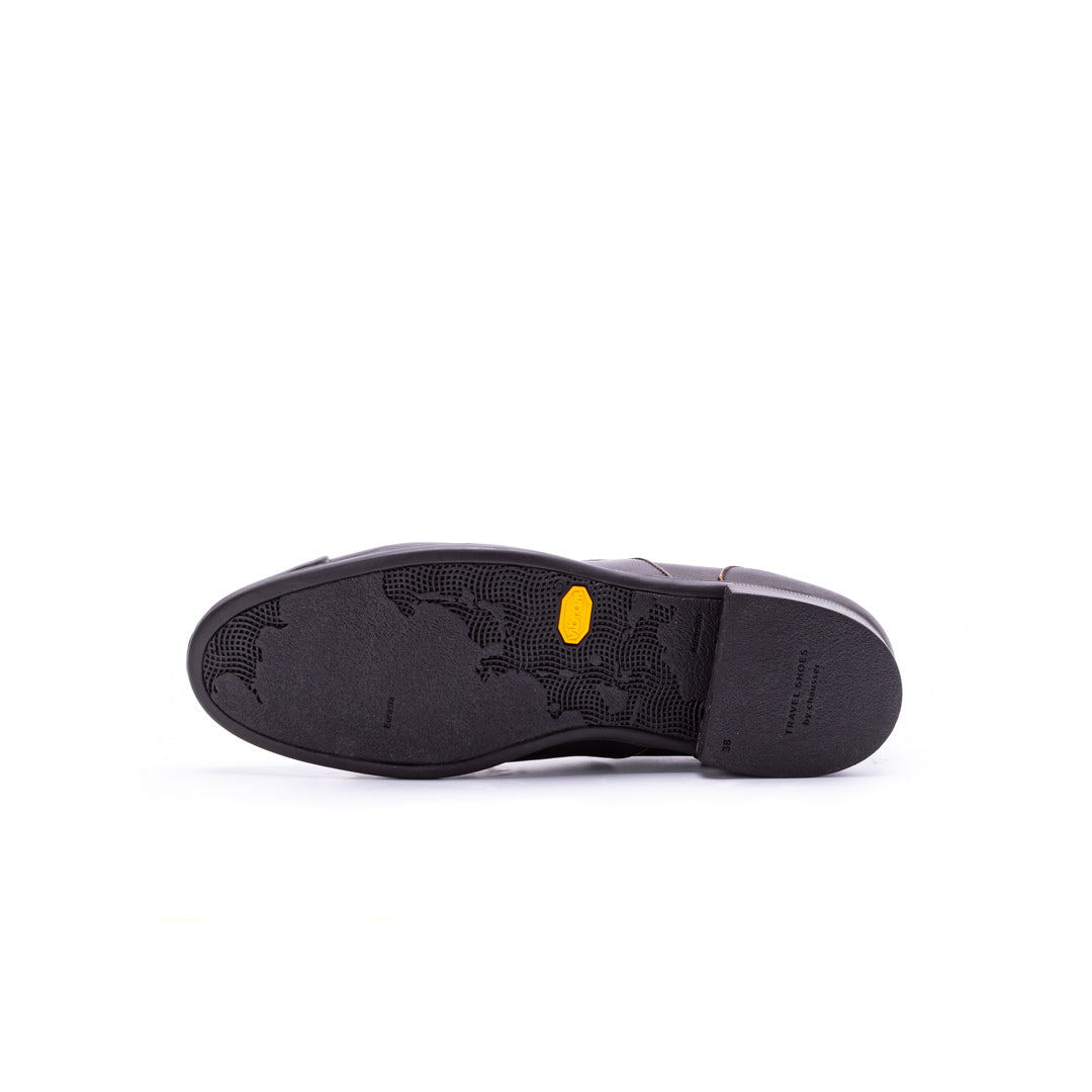 TR-008 PLAIN TOE SHOES DBR