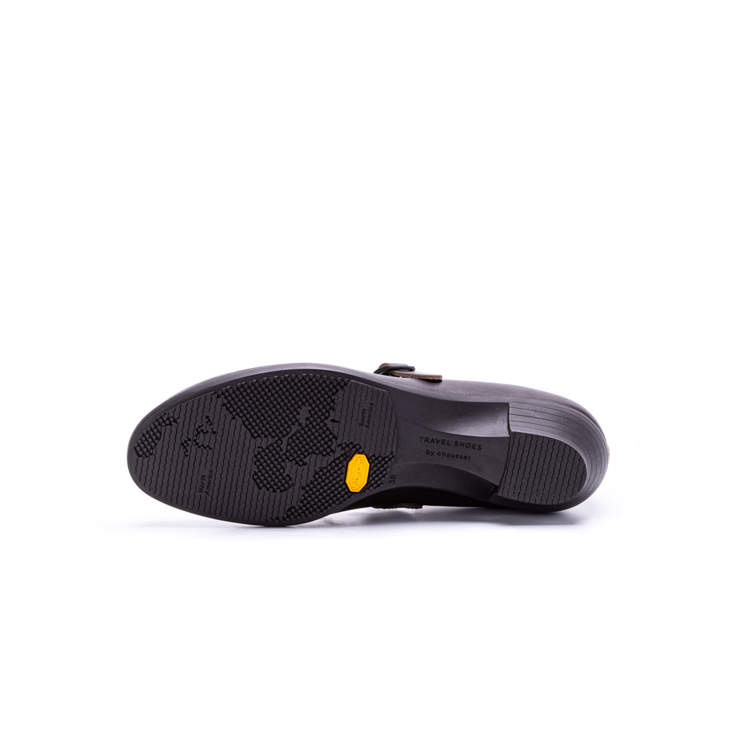 TR-006 ONE-STRAP HEELS DBR