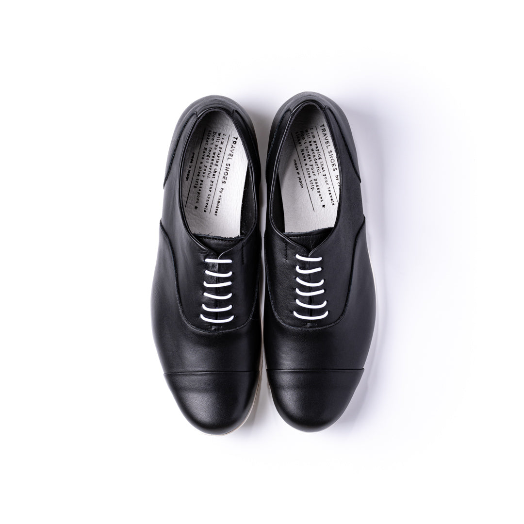TR-001 CAP-TOE SHOES BL/WH