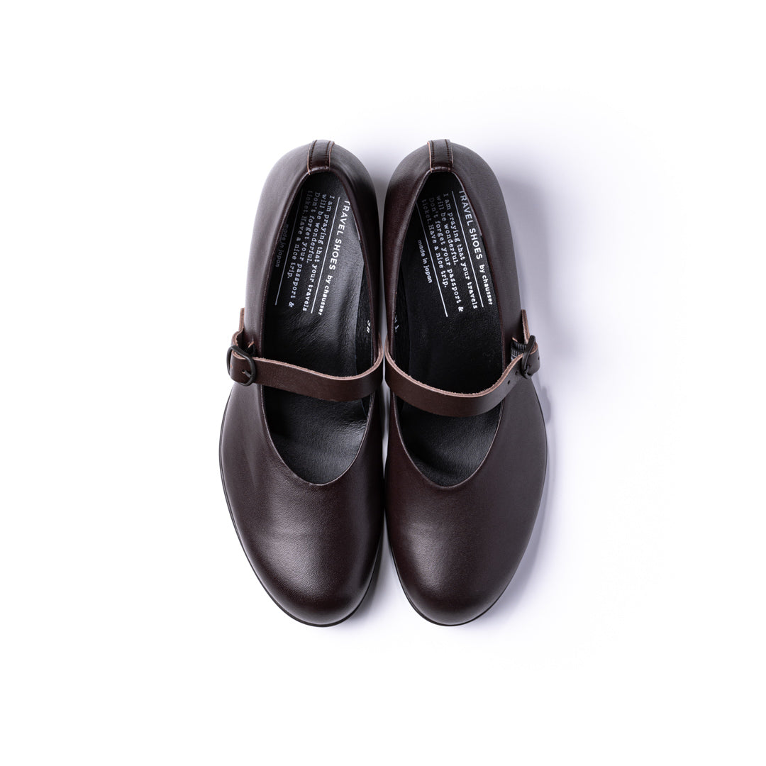 TR-006 ONE-STRAP HEELS DBR