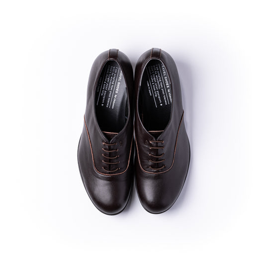 TR-007 LACE-UP HEELS DBR