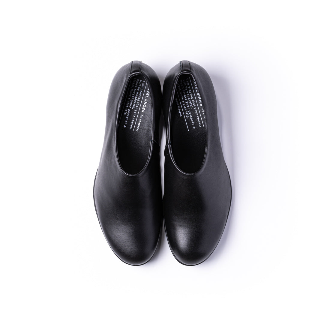TR-012 SLIP-ON HEELS BL