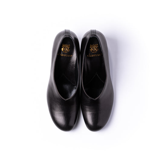 C-2298 V-CUT PUMPS BL