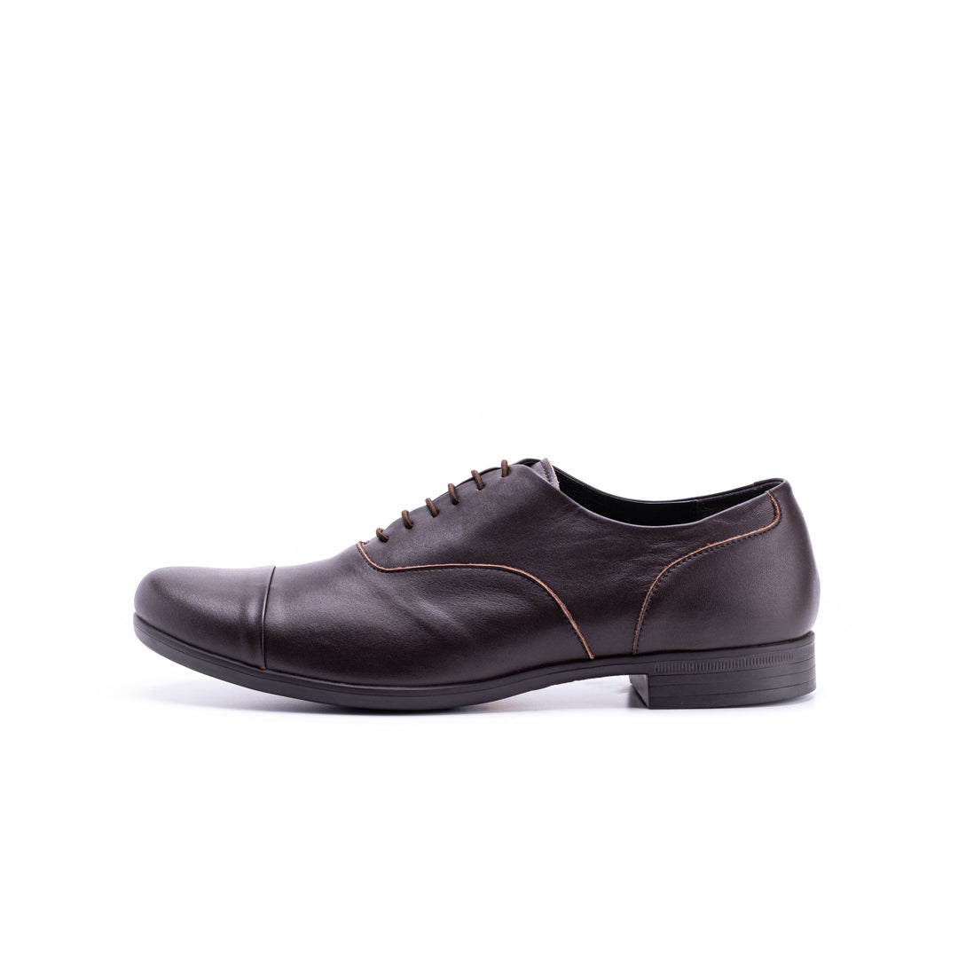 TR-001M CAP-TOE SHOES DBR