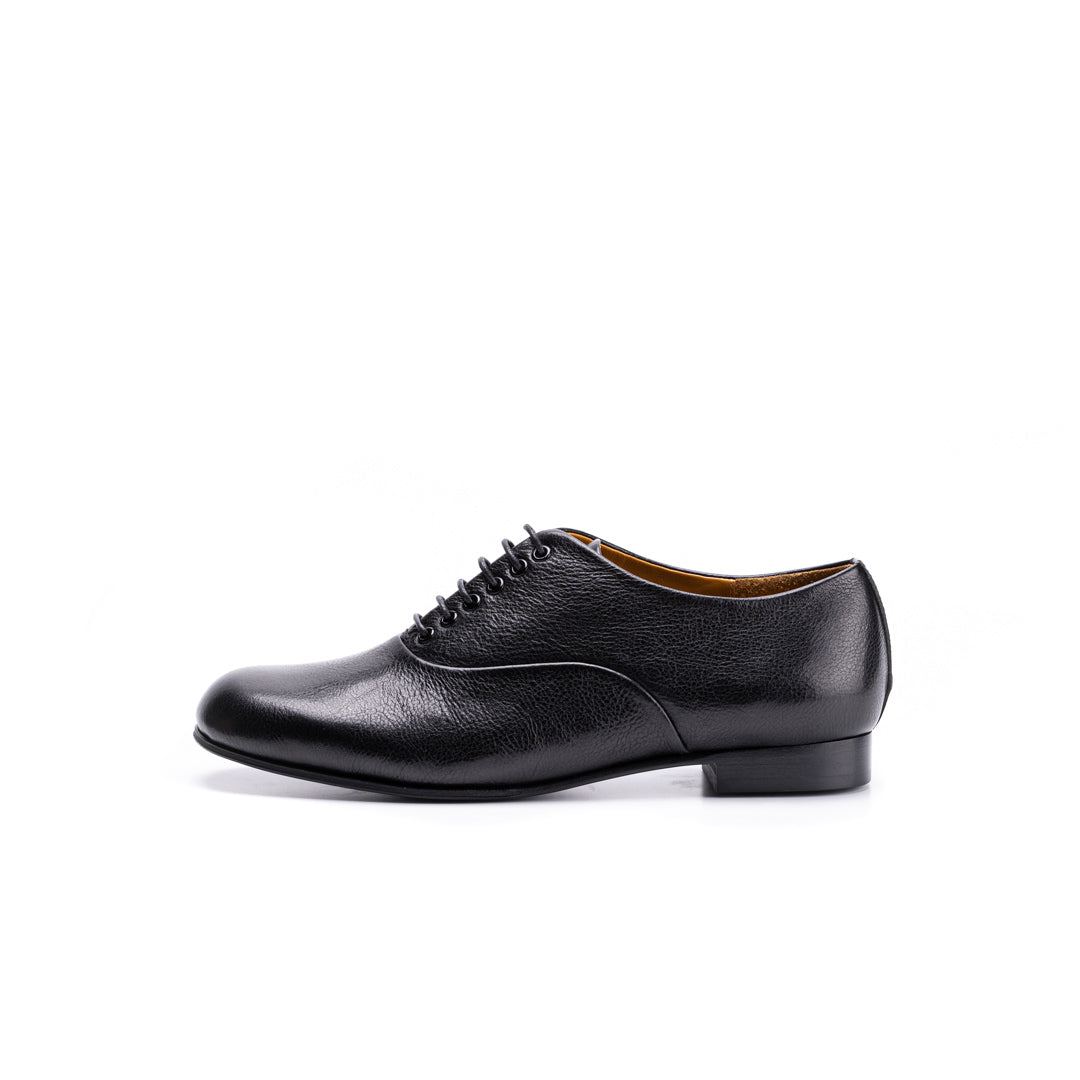 C-2258 PLAIN TOE SHOES BL