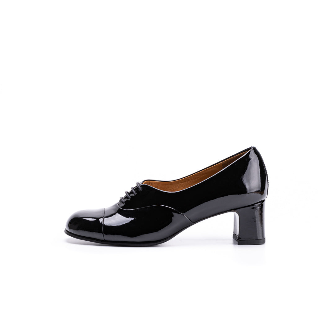 C-2185 LACE-UP HEELS BLE