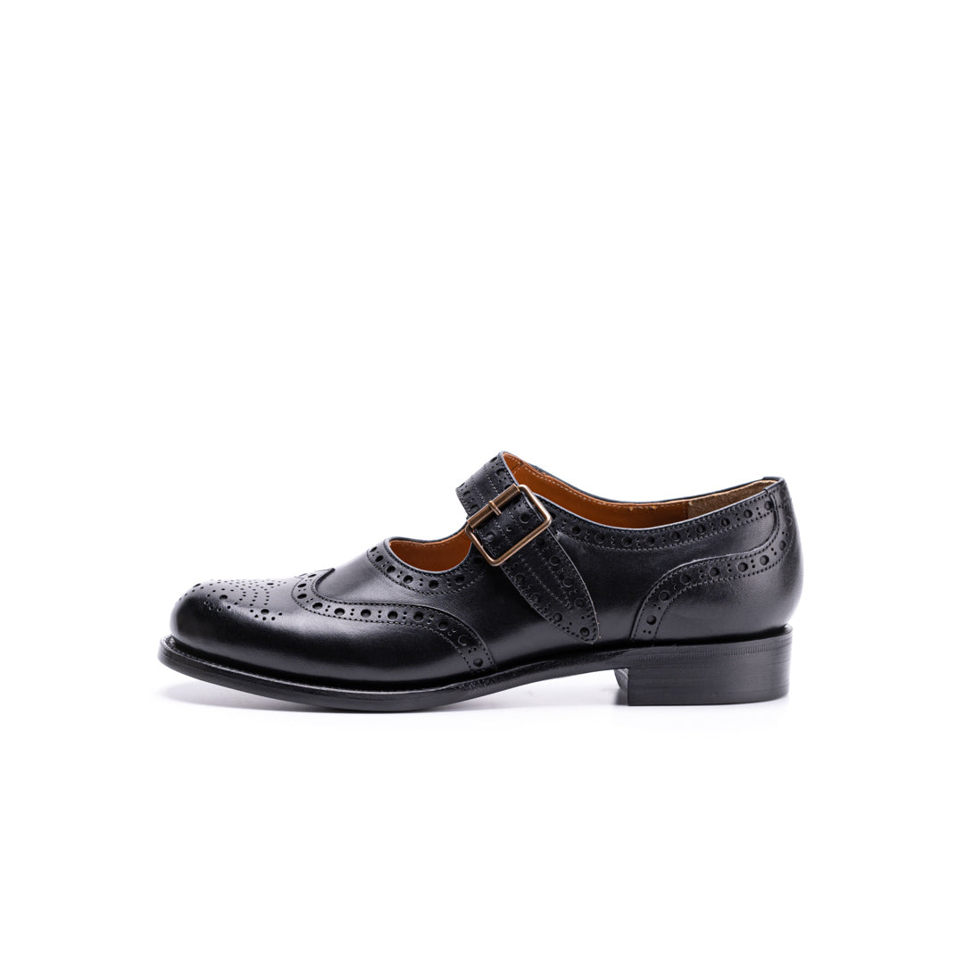 PC-5055 ONE-STRAP SHOES BL
