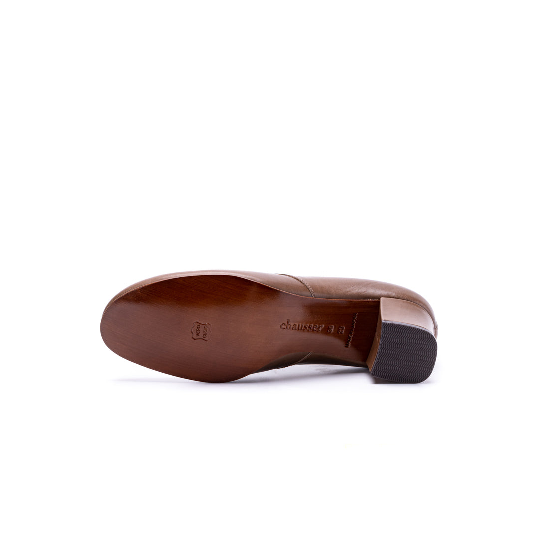 C-2223 PLAIN TOE HEELS CGY