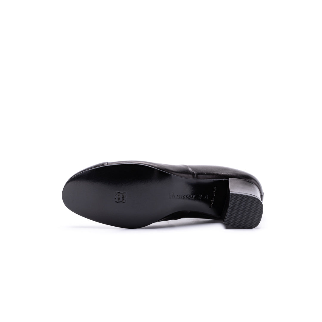 C-2243 CAP-TOE HEELS BL
