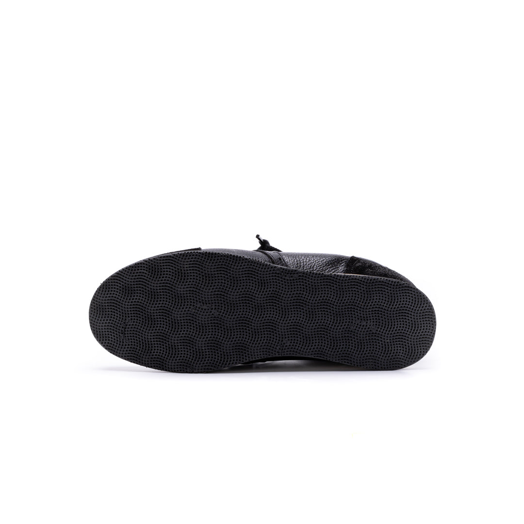MU-955 LEATHER SNEAKERS BL