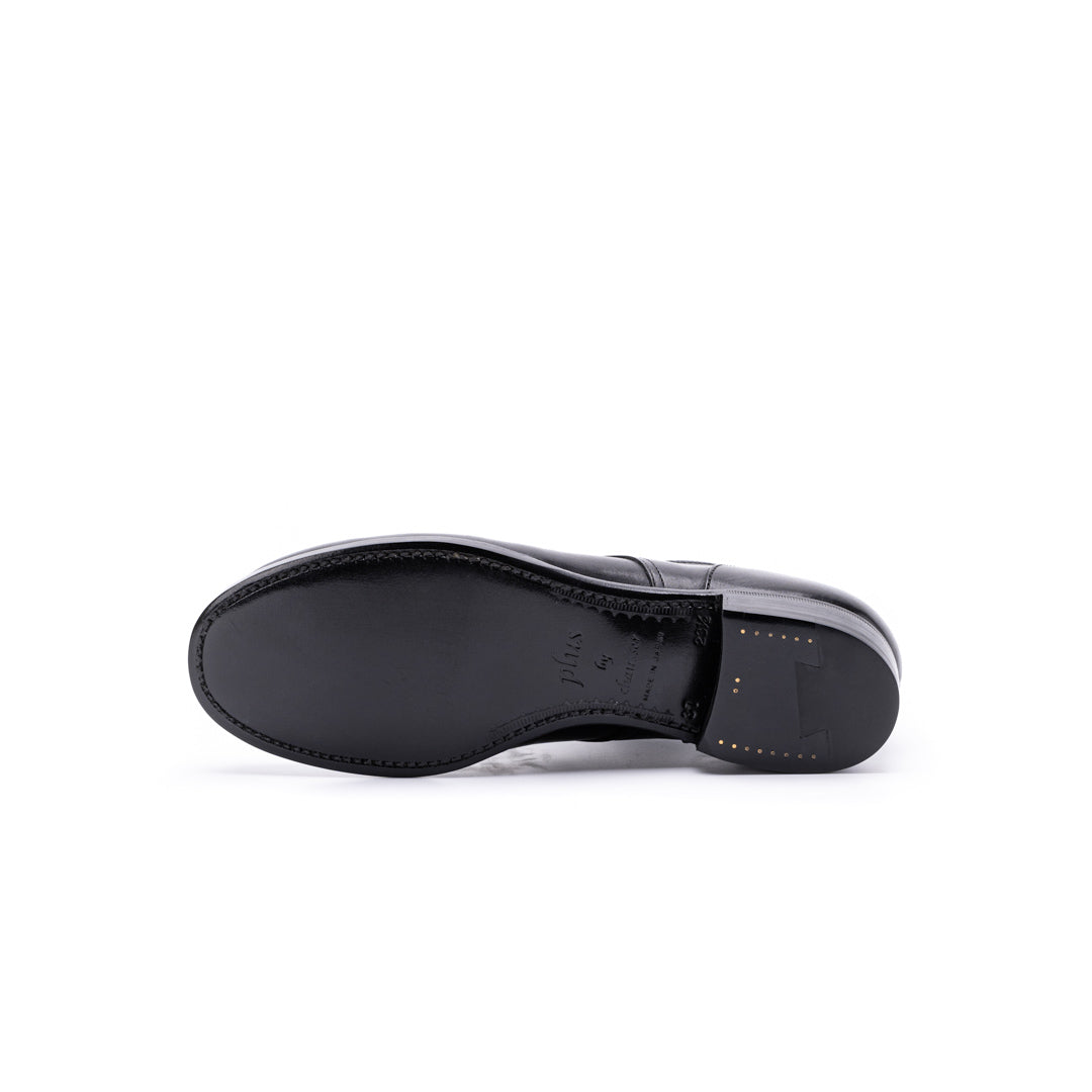 PC-5017 U-TIP LACE-UP SHOES BL