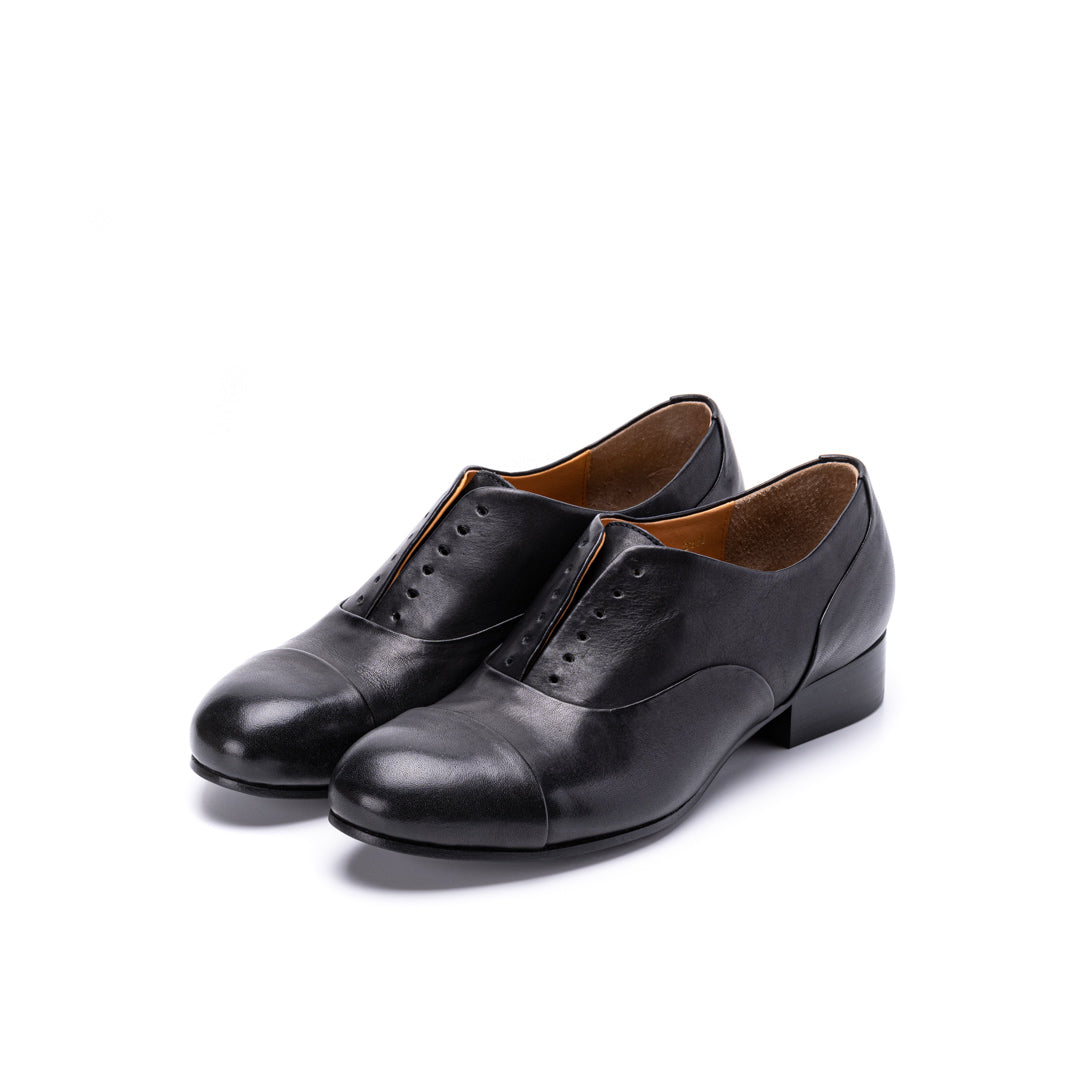 C-2175 2-WAY CAP-TOE SHOES BL