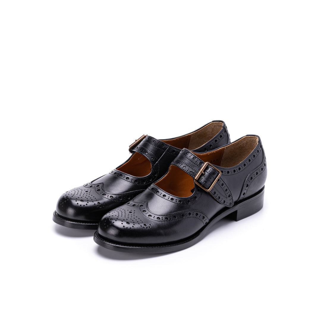 PC-5055 ONE-STRAP SHOES BL