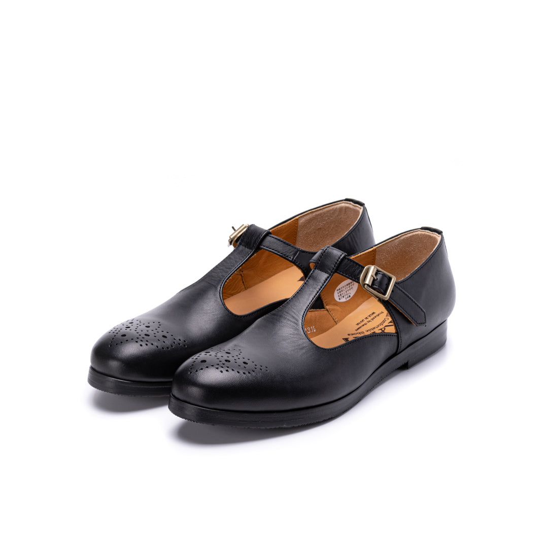 MU-997 T-STRAP SHOES BL