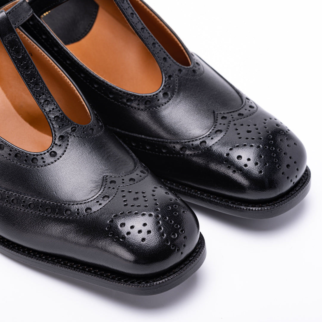 PC-5054 T-STRAP PUMPS BL
