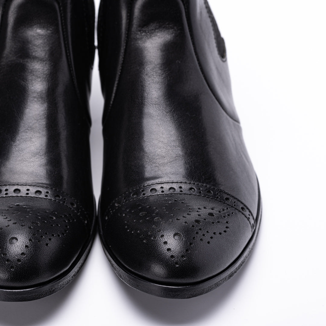 PC-5013 SIDE-GORE HEEL BOOTS BL