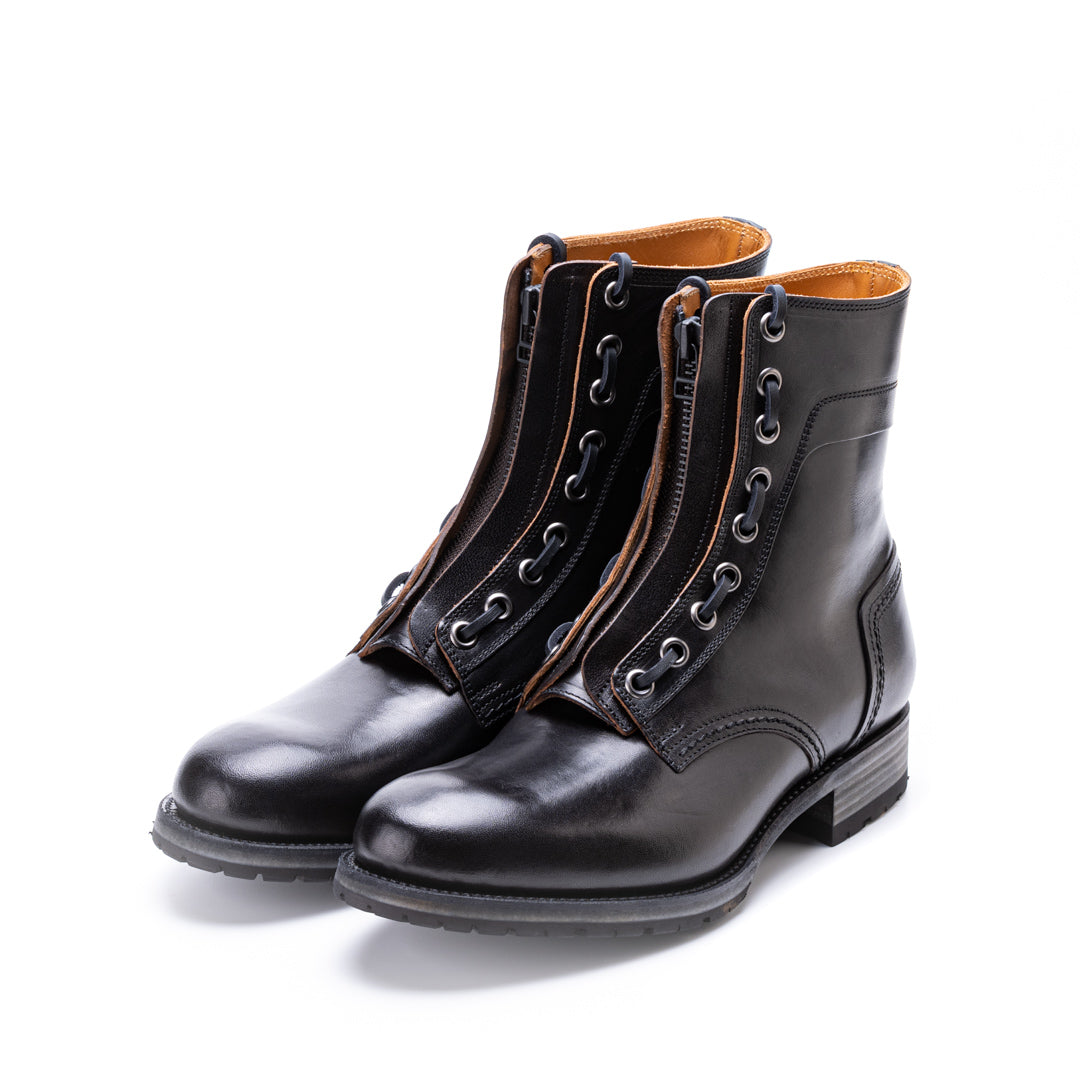 C-706ZP 2-WAY ZIP BOOTS BL