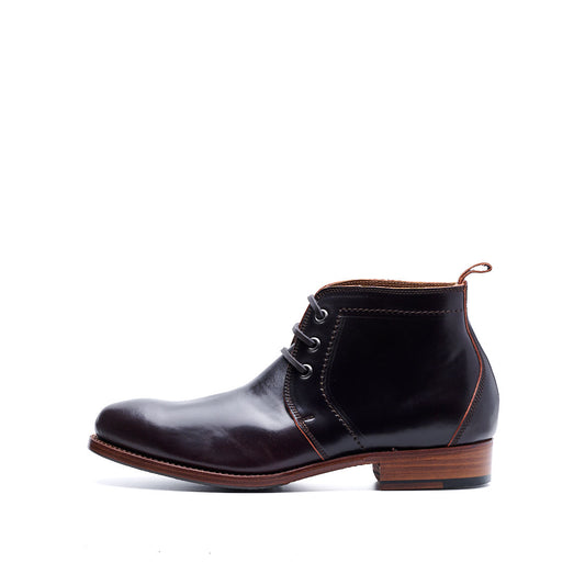 C-7120 CORDOVAN CHUKKA BOOTS BGD