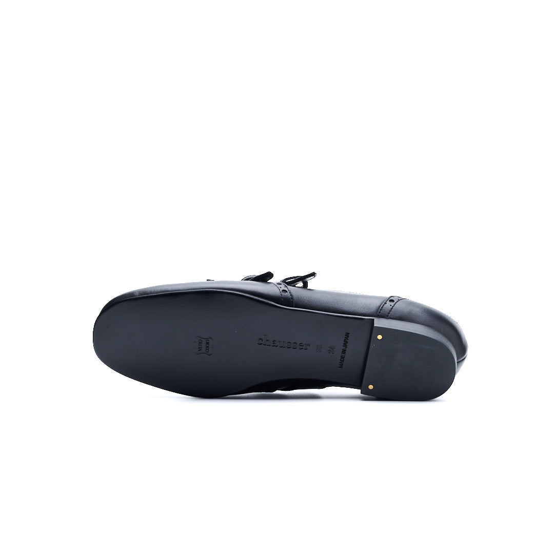 C-2370 DOUBLE MONK WINGTIP SHOES BL