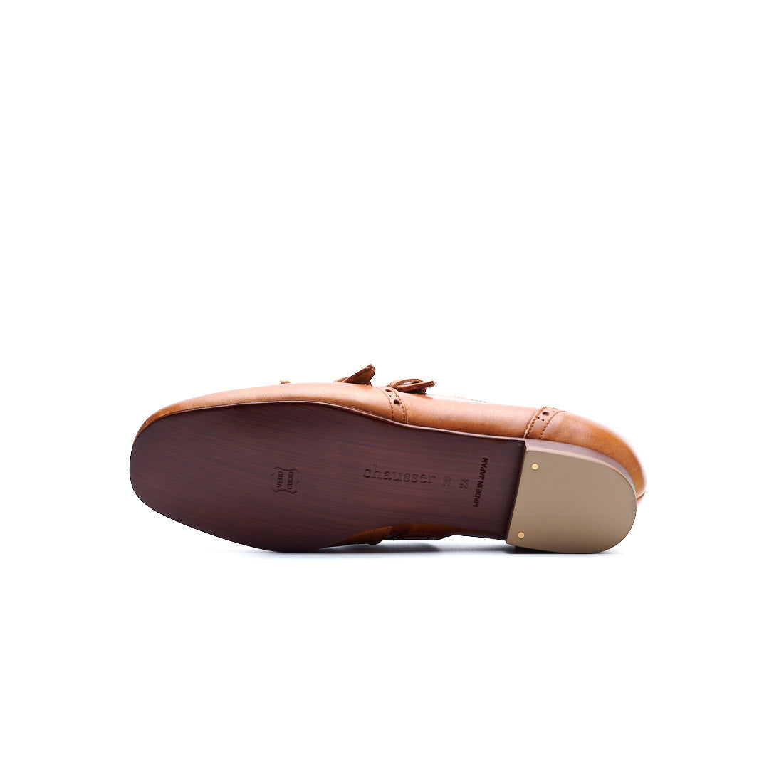 C-2370 DOUBLE MONK WINGTIP SHOES BR