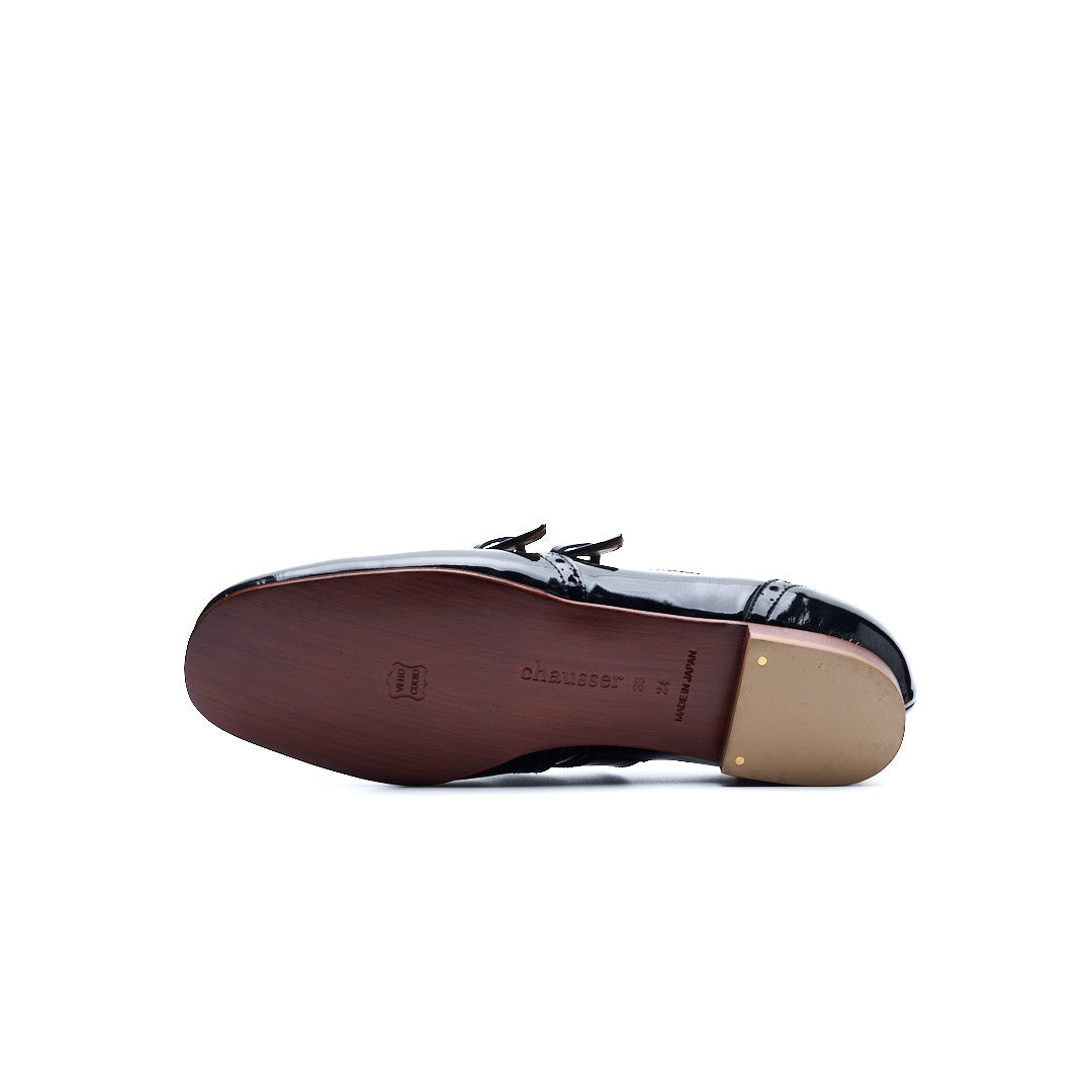 C-2370 DOUBLE MONK WINGTIP SHOES BLE