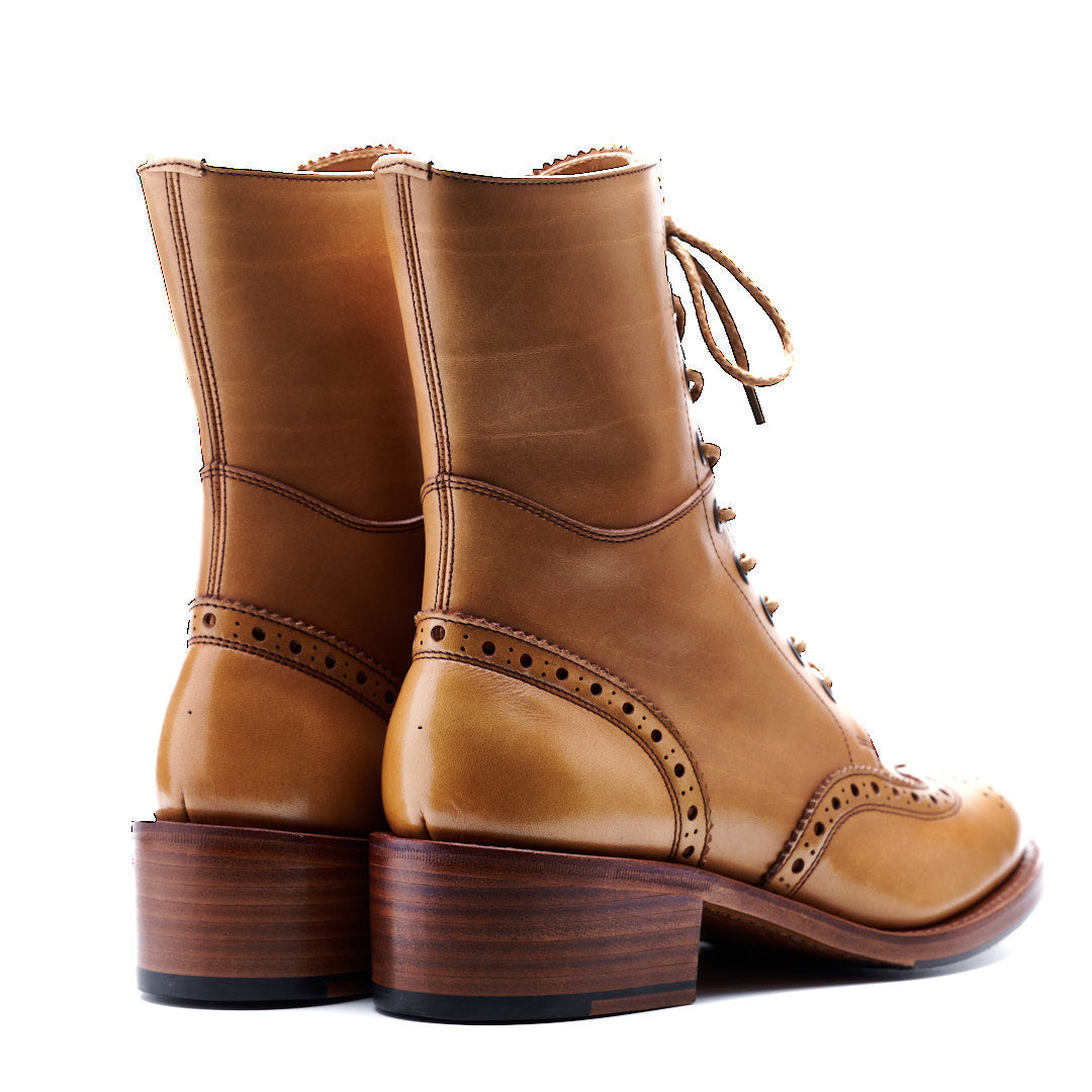 PC-592-25 WINGTIP LACE-UP BOOTS CA