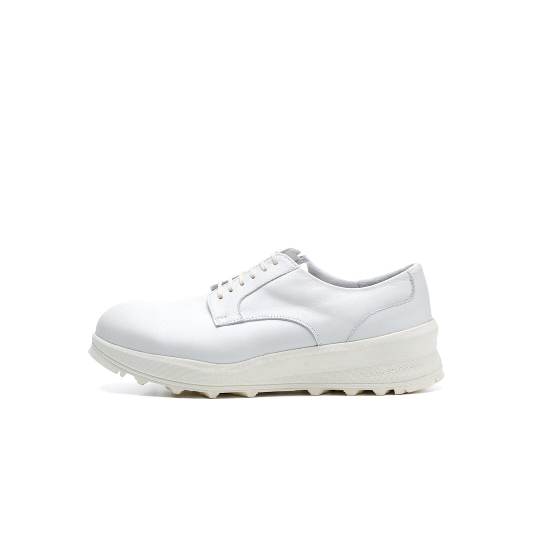 TRA-025 PLAIN TOE DERBY SHOES WH