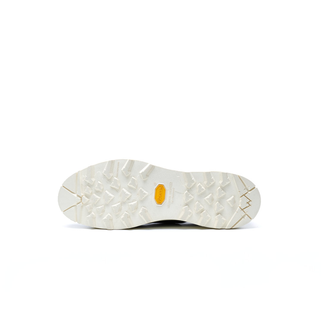 TRA-026 PLAIN TOE OXFORD SHOES BL/WH
