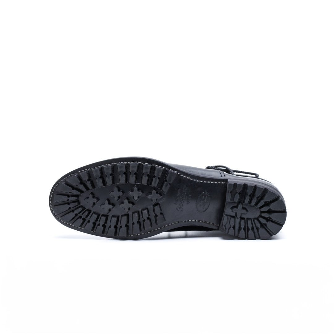 C-7057 SIDE LACE-UP BOOTS BL