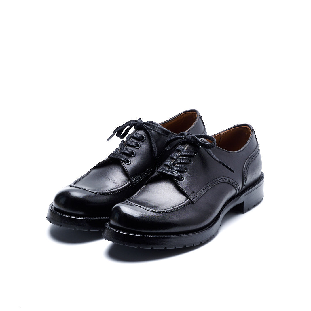 C-7062 U-MOCHA ZIPPER UNIT SHOES BL