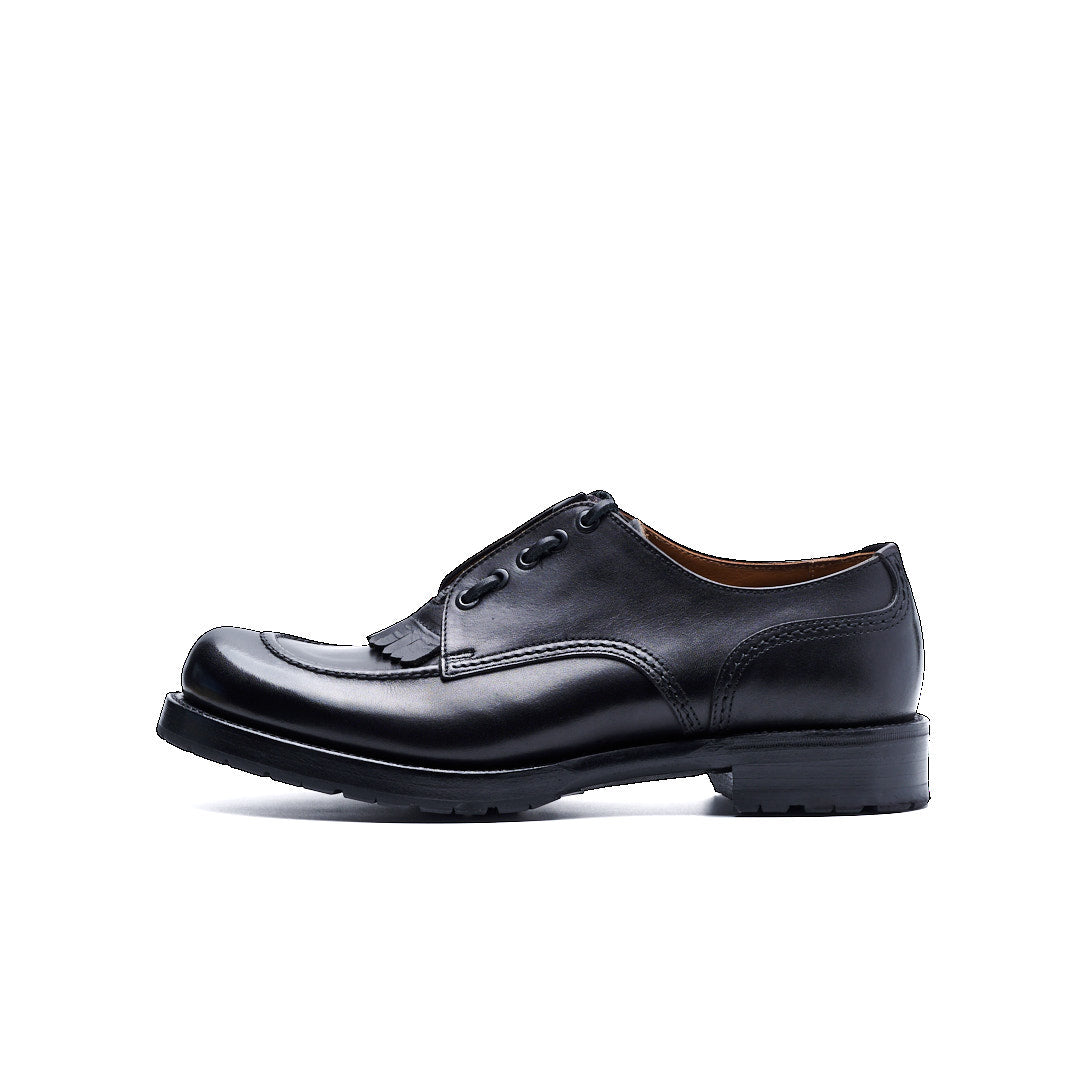 C-7062 U-MOCHA ZIPPER UNIT SHOES BL