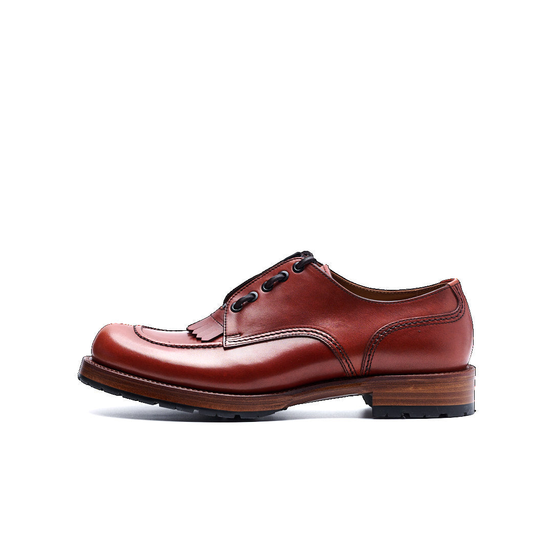 C-7062 U-MOCHA ZIPPER UNIT SHOES RBR