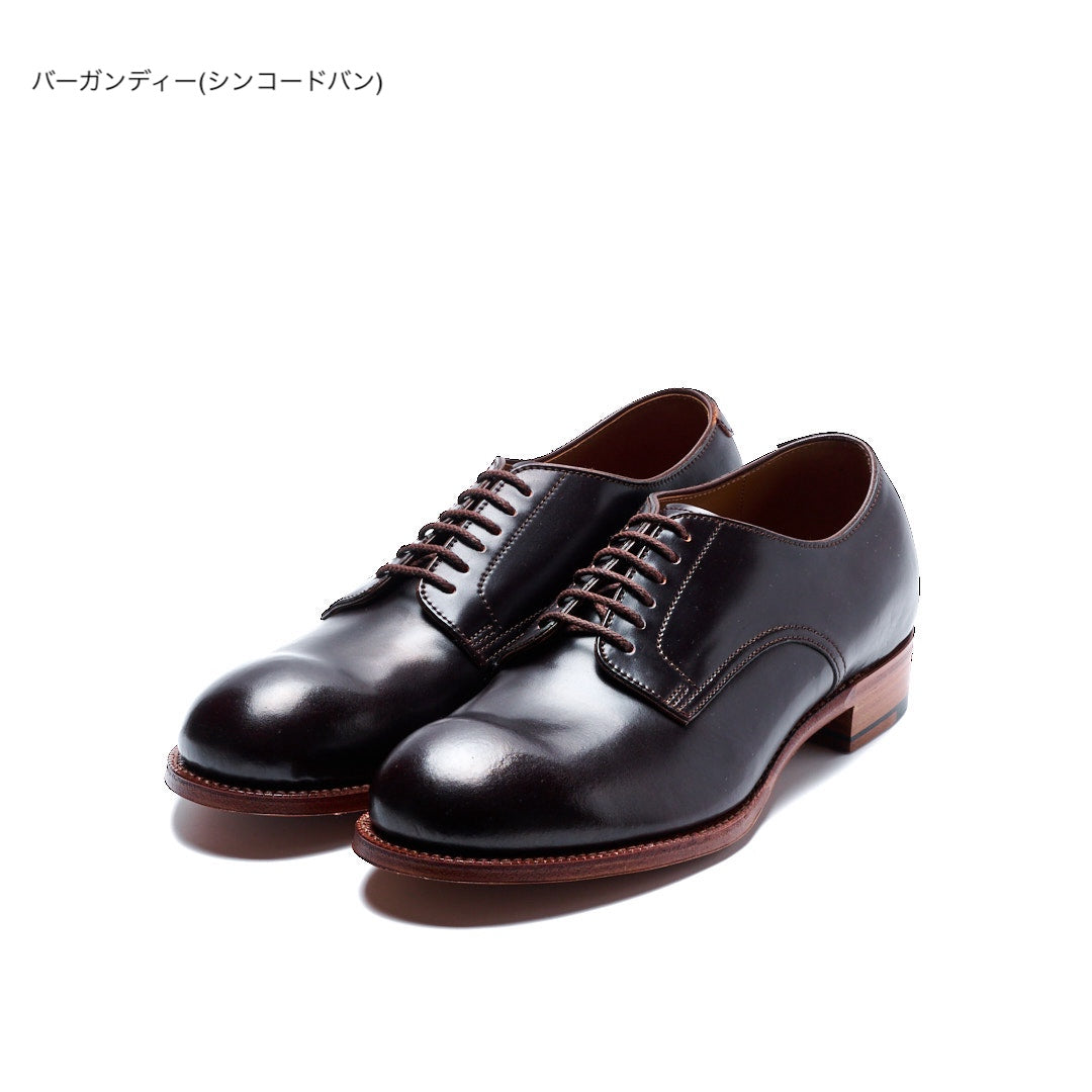 【受注オーダー/納期:2026年3月下旬】C-7930 CORDOVAN PLAIN TOE SHOES