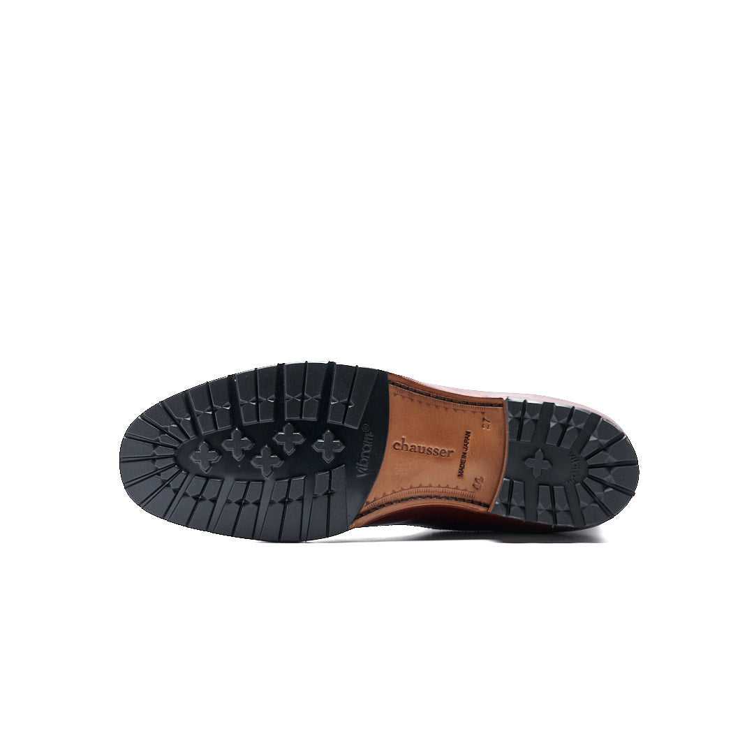 【受注オーダー/納期:2026年3月下旬】C-7063GA BUTTON BOOTS DBR