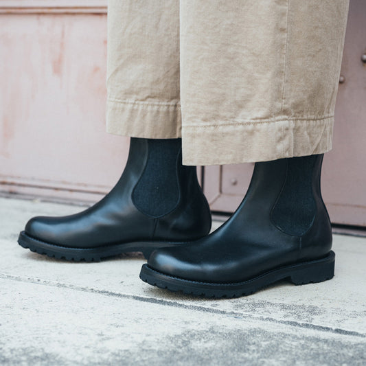 PC-5071 WATERPROOF SIDE-GORE BOOTS BL