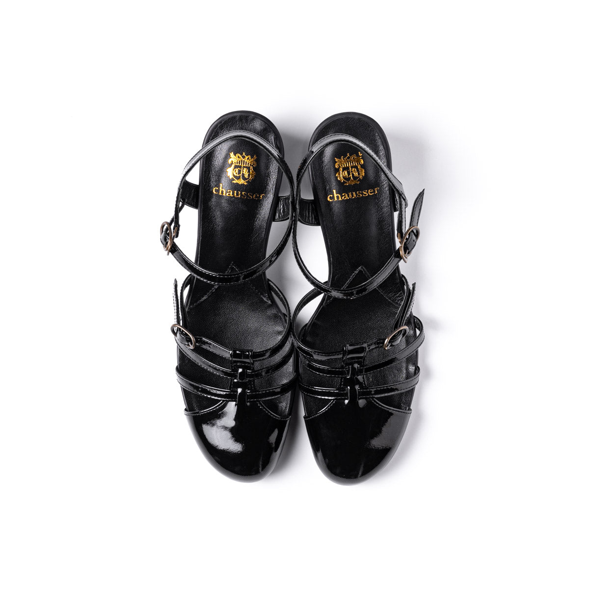 C-2318 HEEL STRAP SANDALS BLE