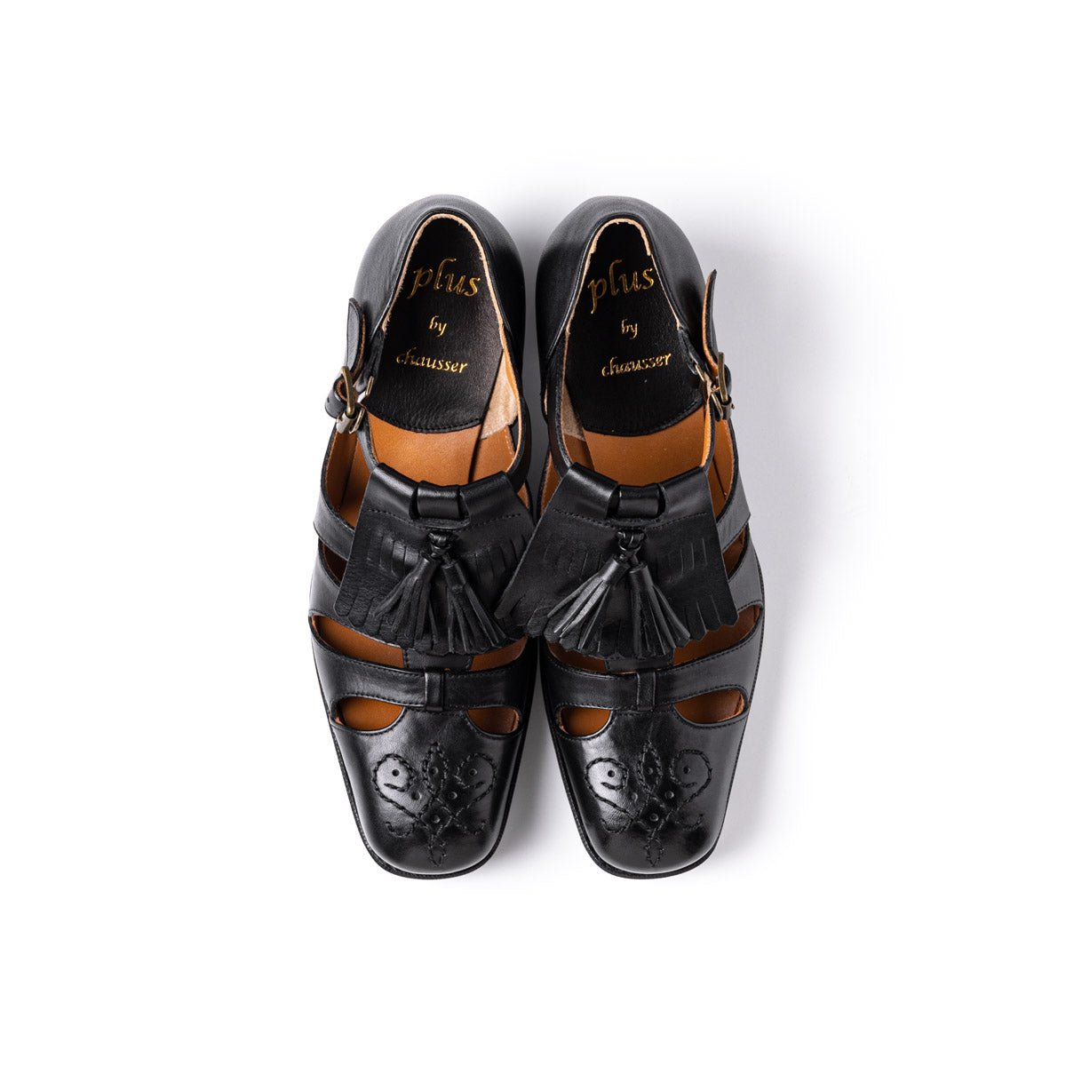 PC-5066 KILTIE GURKHA HEELS BL