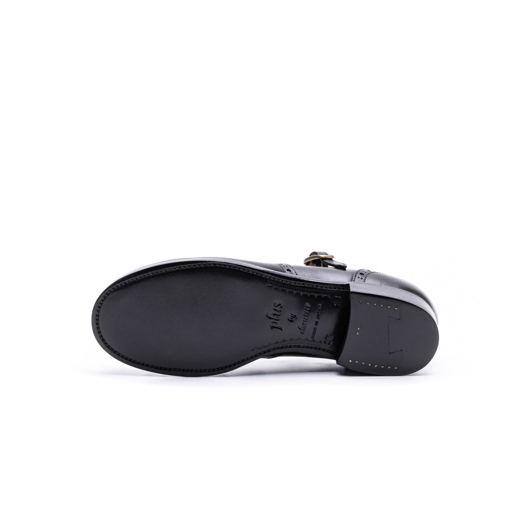 PC-5042 T-STRAP SHOES BL