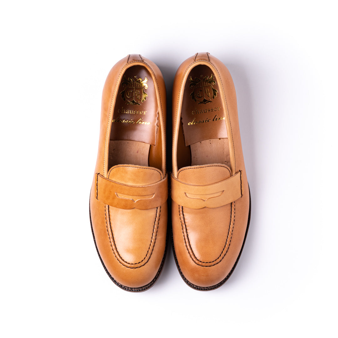 C-7003 CORDOVAN PENNY LOAFERS NA