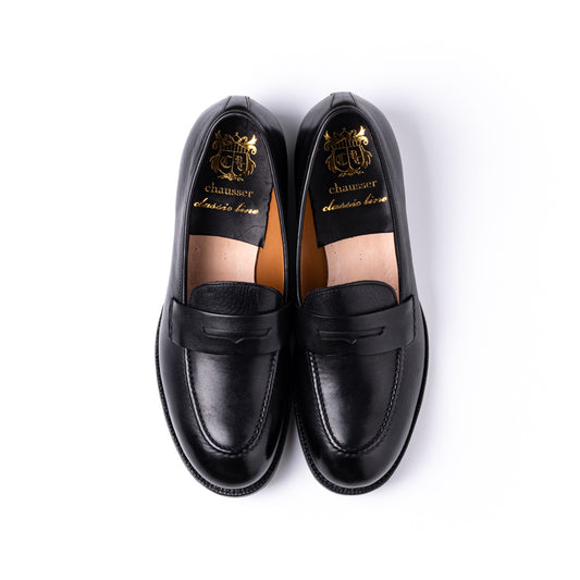 C-7003 PENNY LOAFERS BL