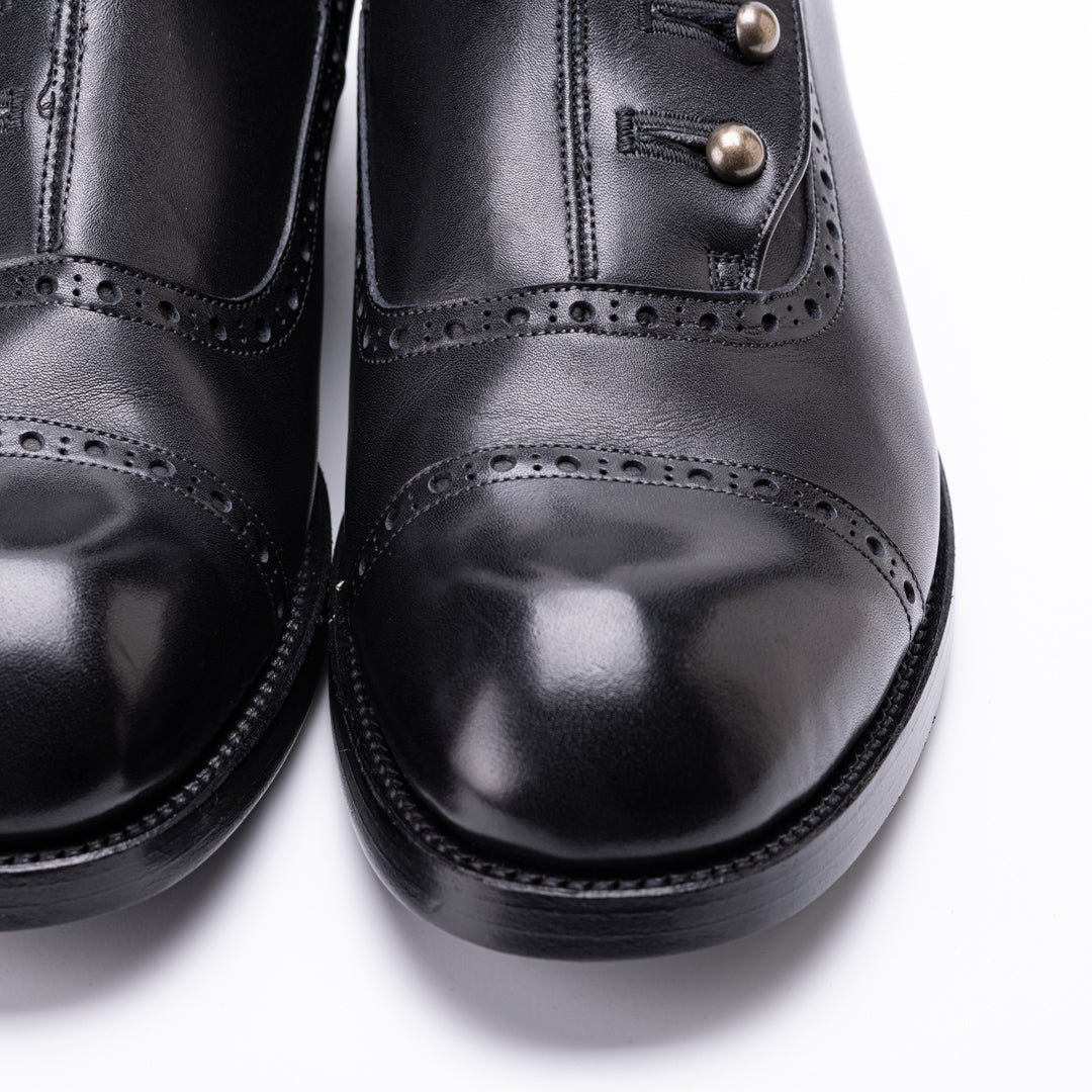 C-7039 BUTTON BOOTS BL
