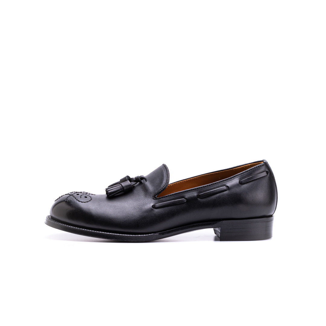 C-7002 TASSEL LOAFERS BL