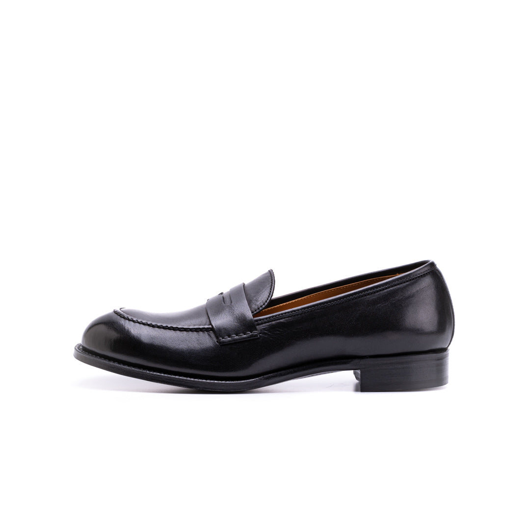 C-7003 PENNY LOAFERS BL