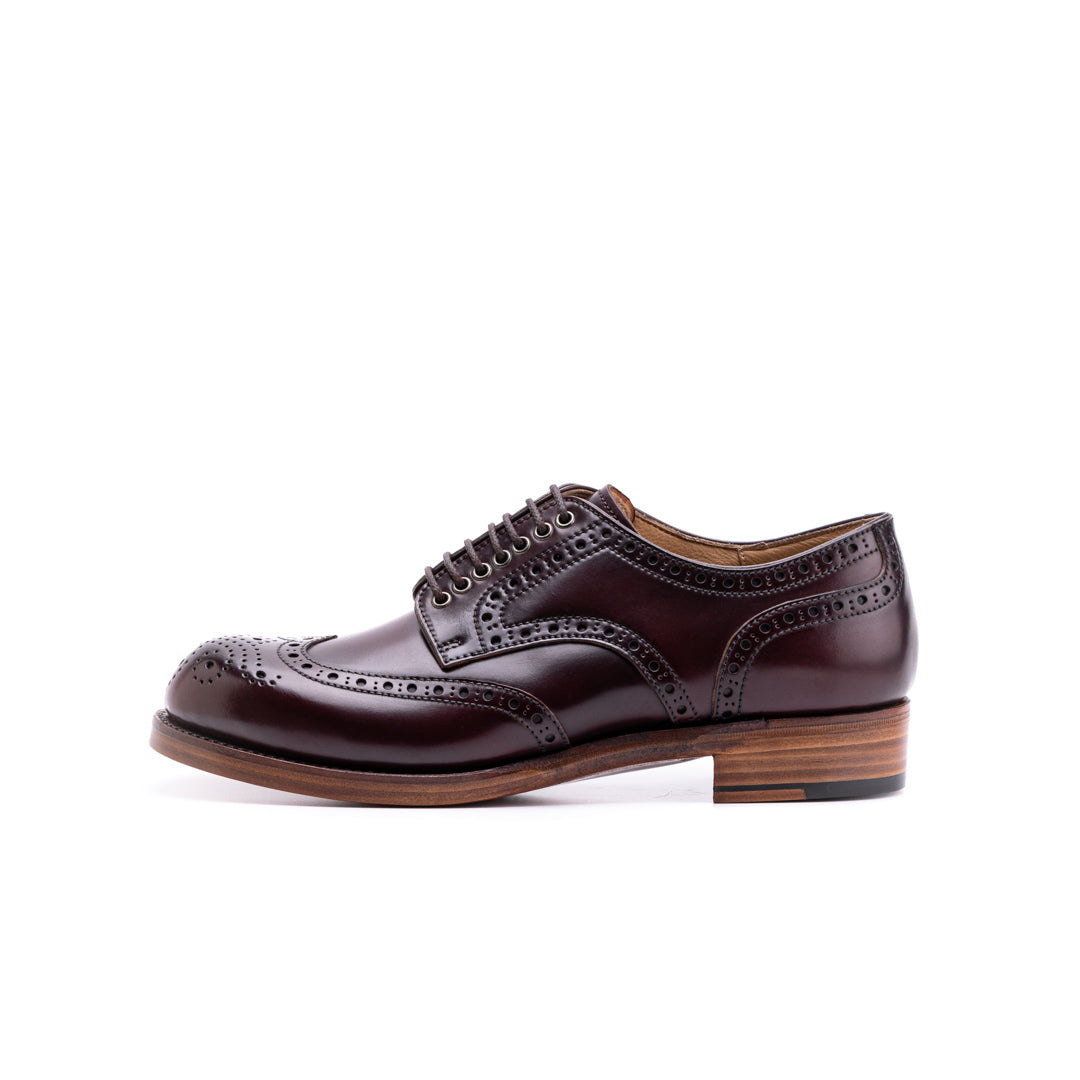 SU-102C CORDOVAN WINGTIP SHOES BGD