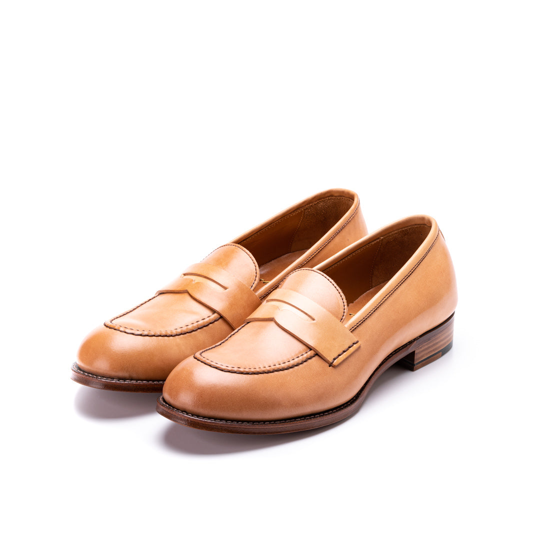 C-7003 CORDOVAN PENNY LOAFERS NA