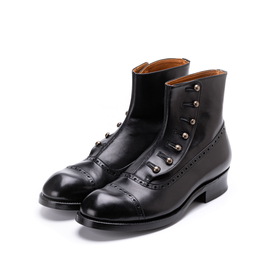 C-7039 BUTTON BOOTS BL