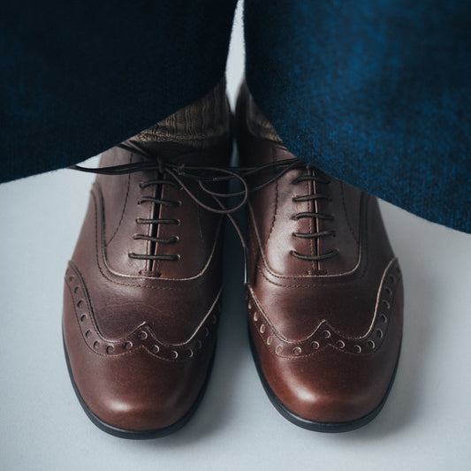 TR-004 WINGTIP SHOES DBR-HP