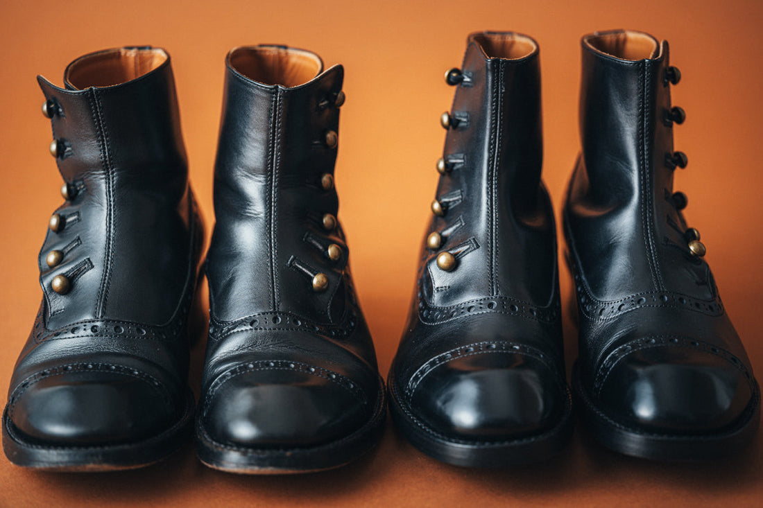 plus by chausser｜レディース ボタンブーツのご紹介