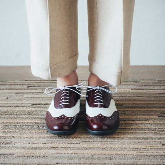 TR-004　WINGTIP SHOES BDG/WHC